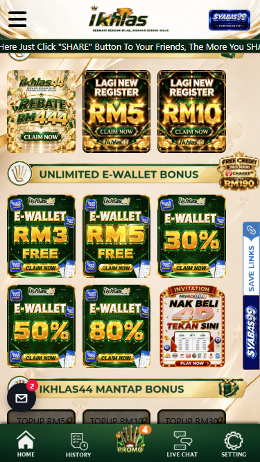 Ikhlas44 promotions